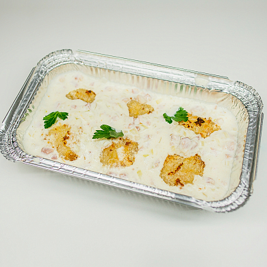 КОМЯКИ СО СЛИВОЧНЫМ СОУСОМ